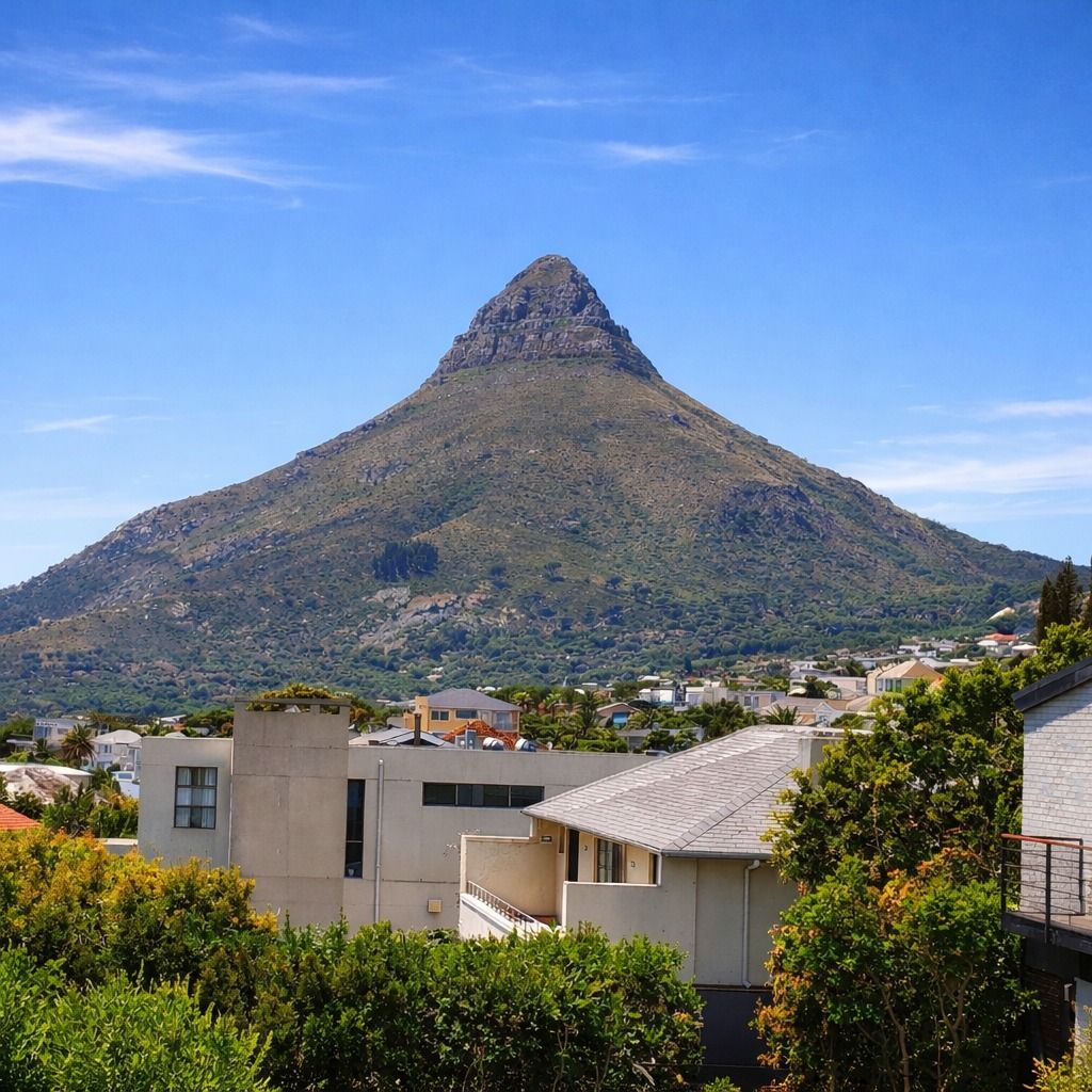 Lion’s Head rising above Camps Bay